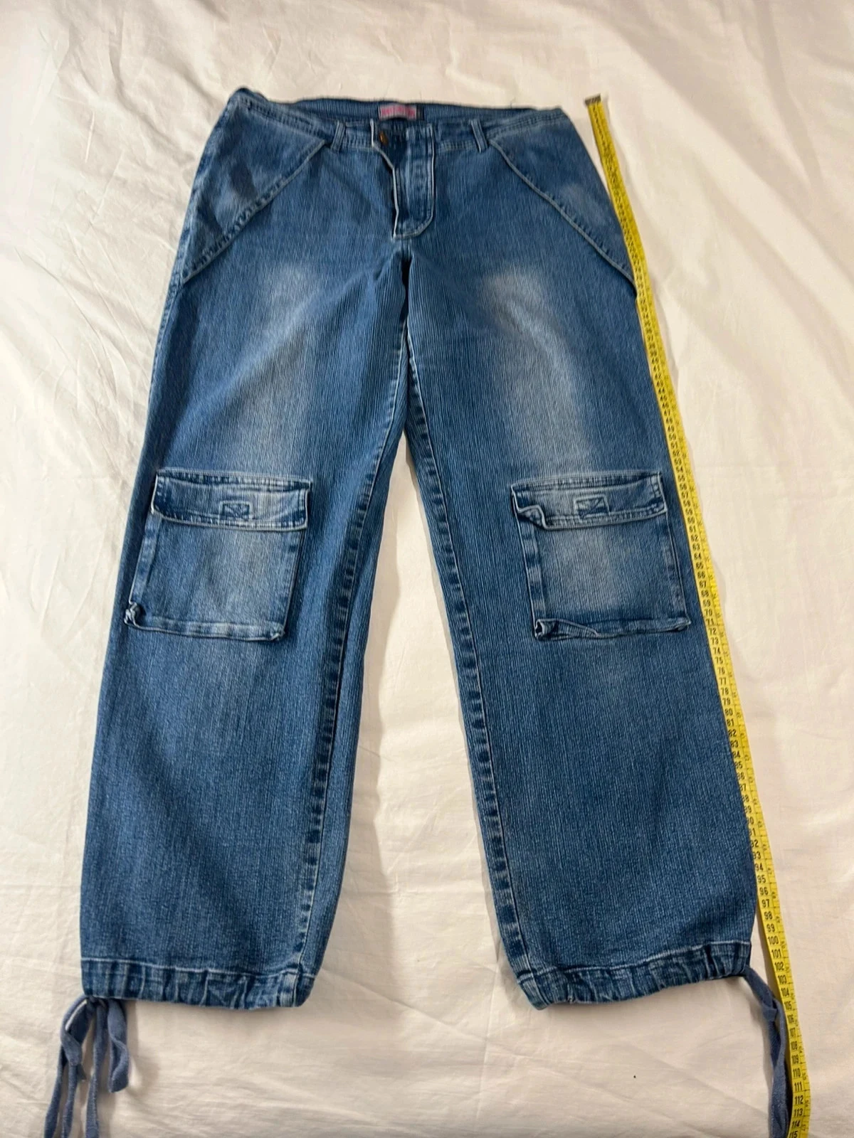 Jean coupe droite unlimited dames denim marineblauw vintage – photo 2